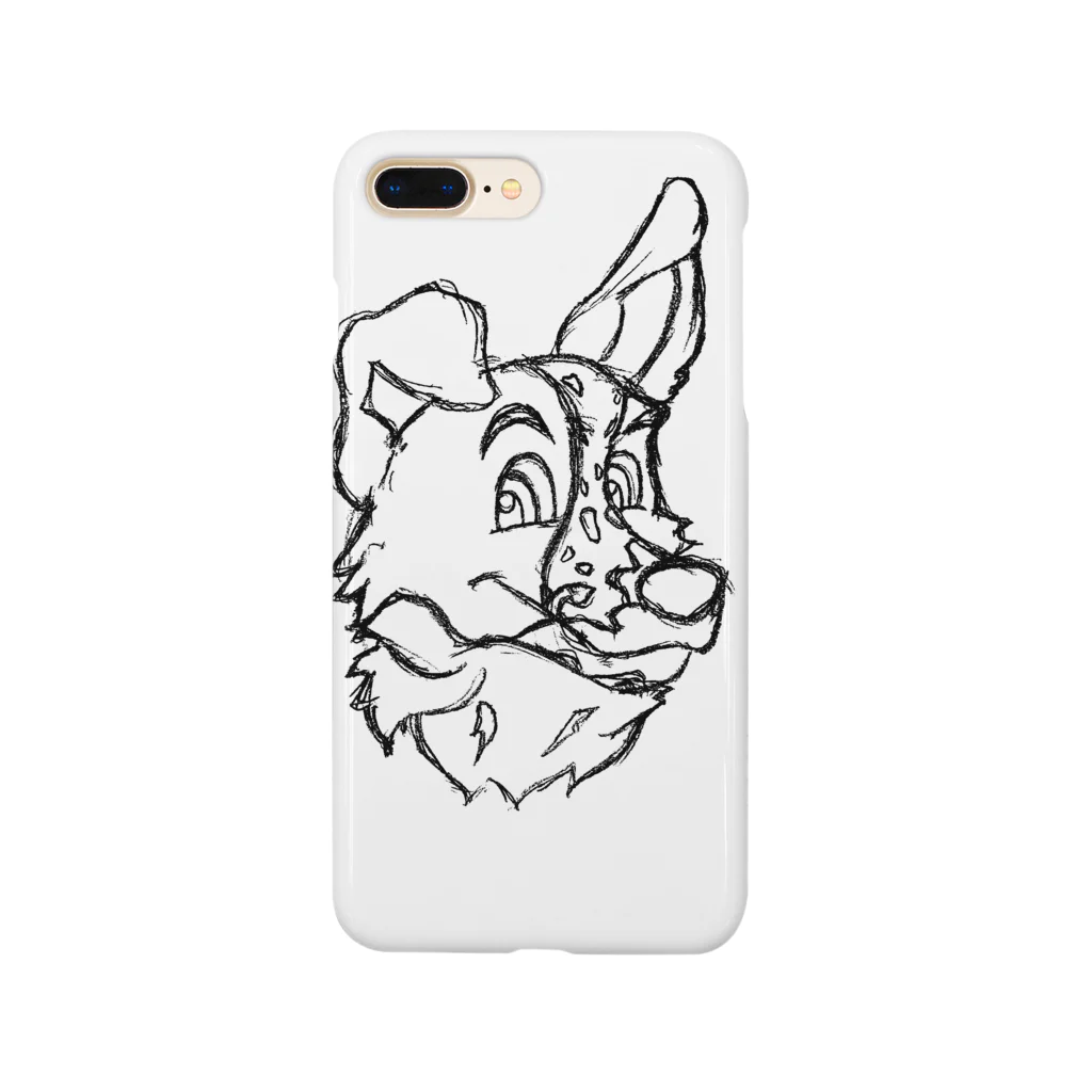 My dog storyのボーダーコリー デザイン Smartphone Case