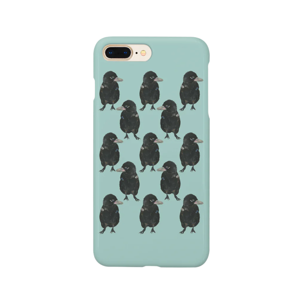 ねこぎんじのかー君　あお Smartphone Case