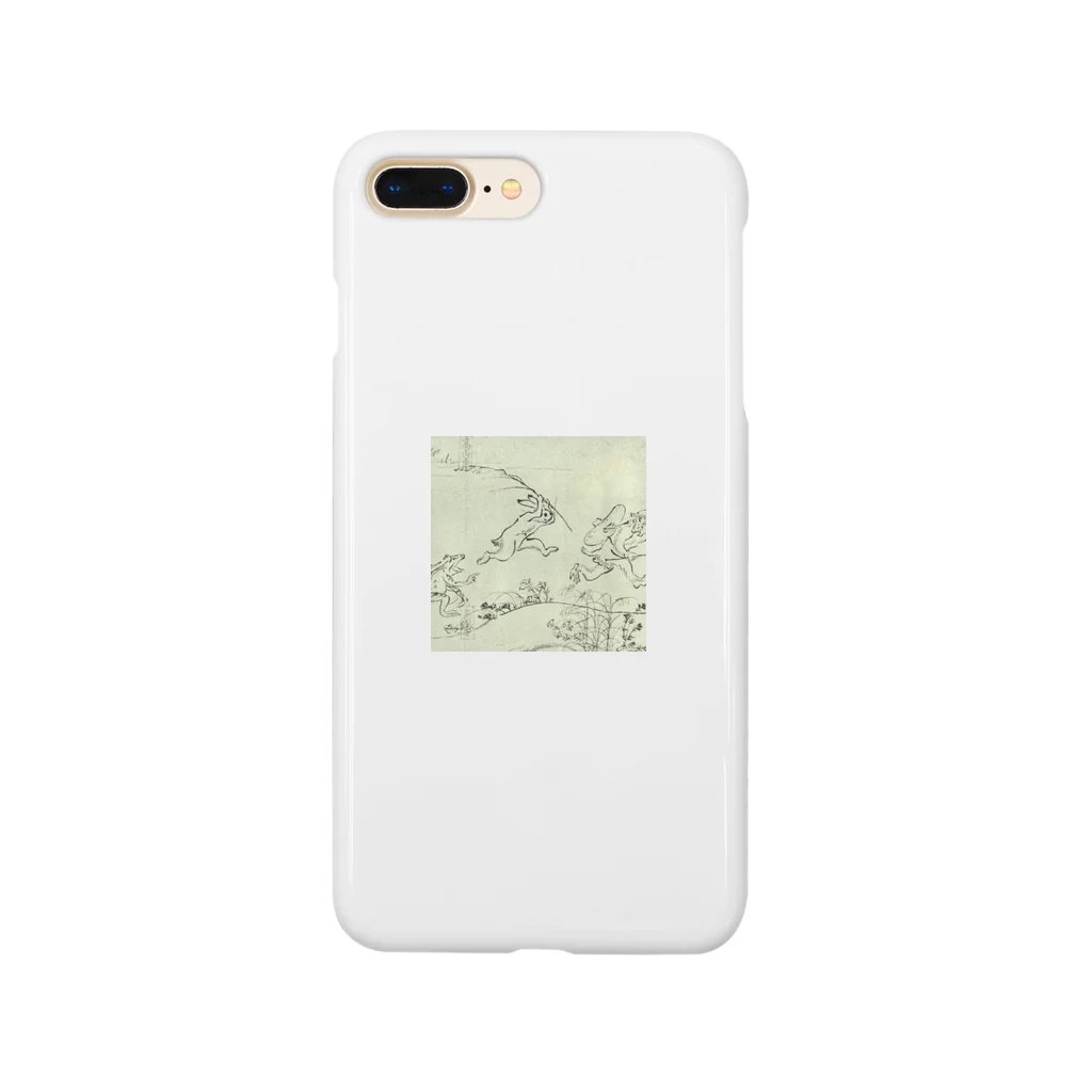 KAN_1117_1Pの鳥獣人物戯画 Smartphone Case