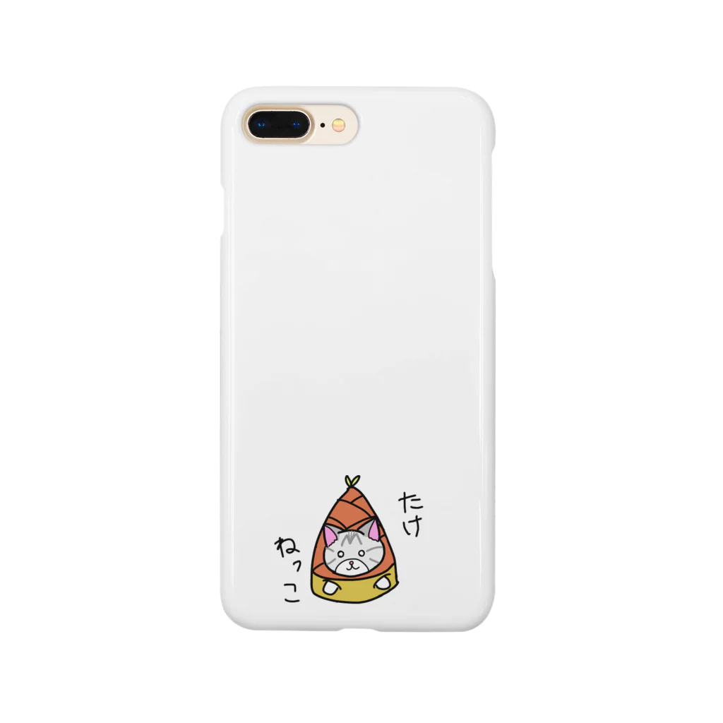 くろごまぱふぇのたけねこ(うしこさん) Smartphone Case