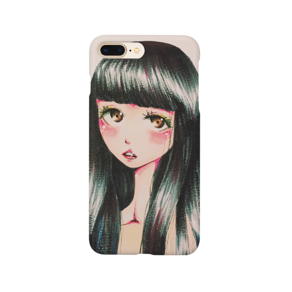 どりんどりんショップのクロカミパッツン Smartphone Case