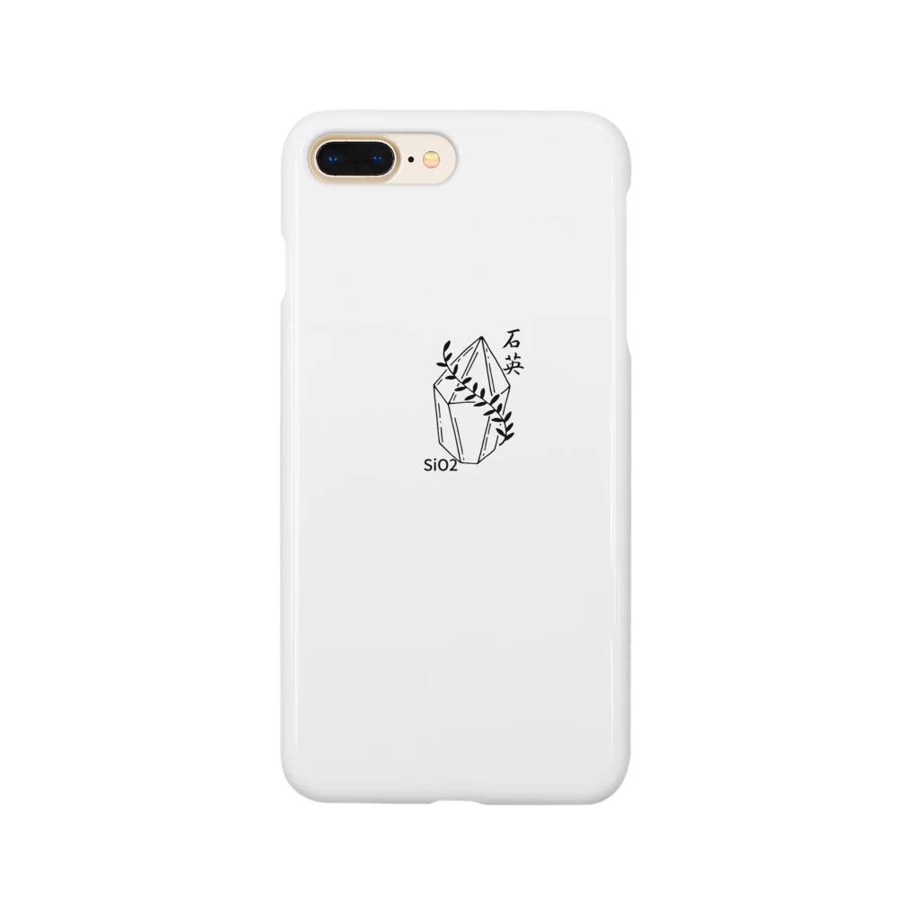 nico屋の石英（せきえい）SiO2 Smartphone Case