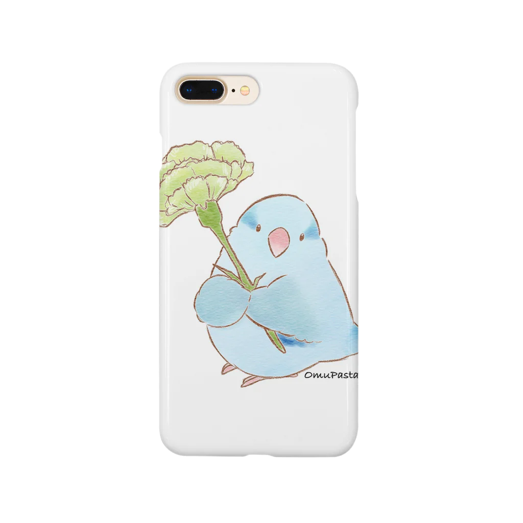 OmuPastaのカーネーションとマメルリハ Smartphone Case