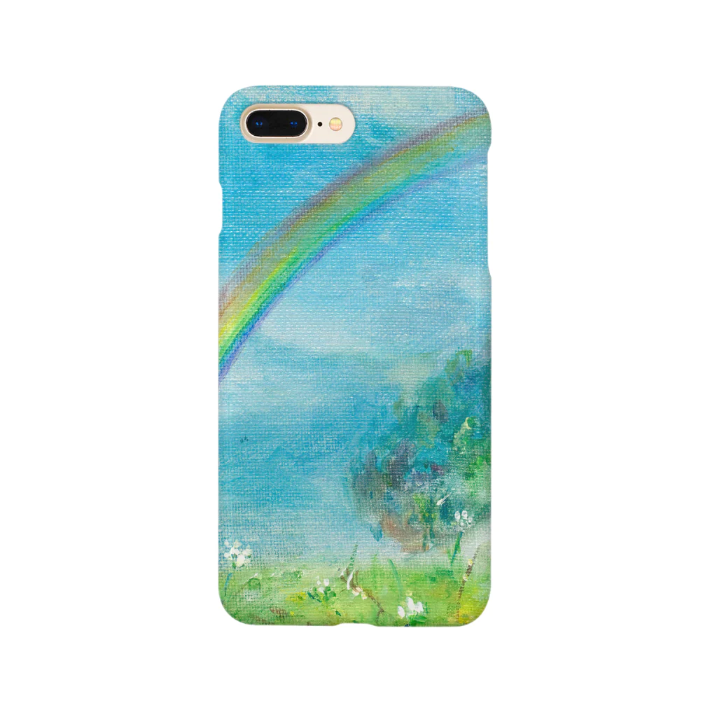 月ノ子の森に恋してのムラナギ／Over the Rainbow Smartphone Case