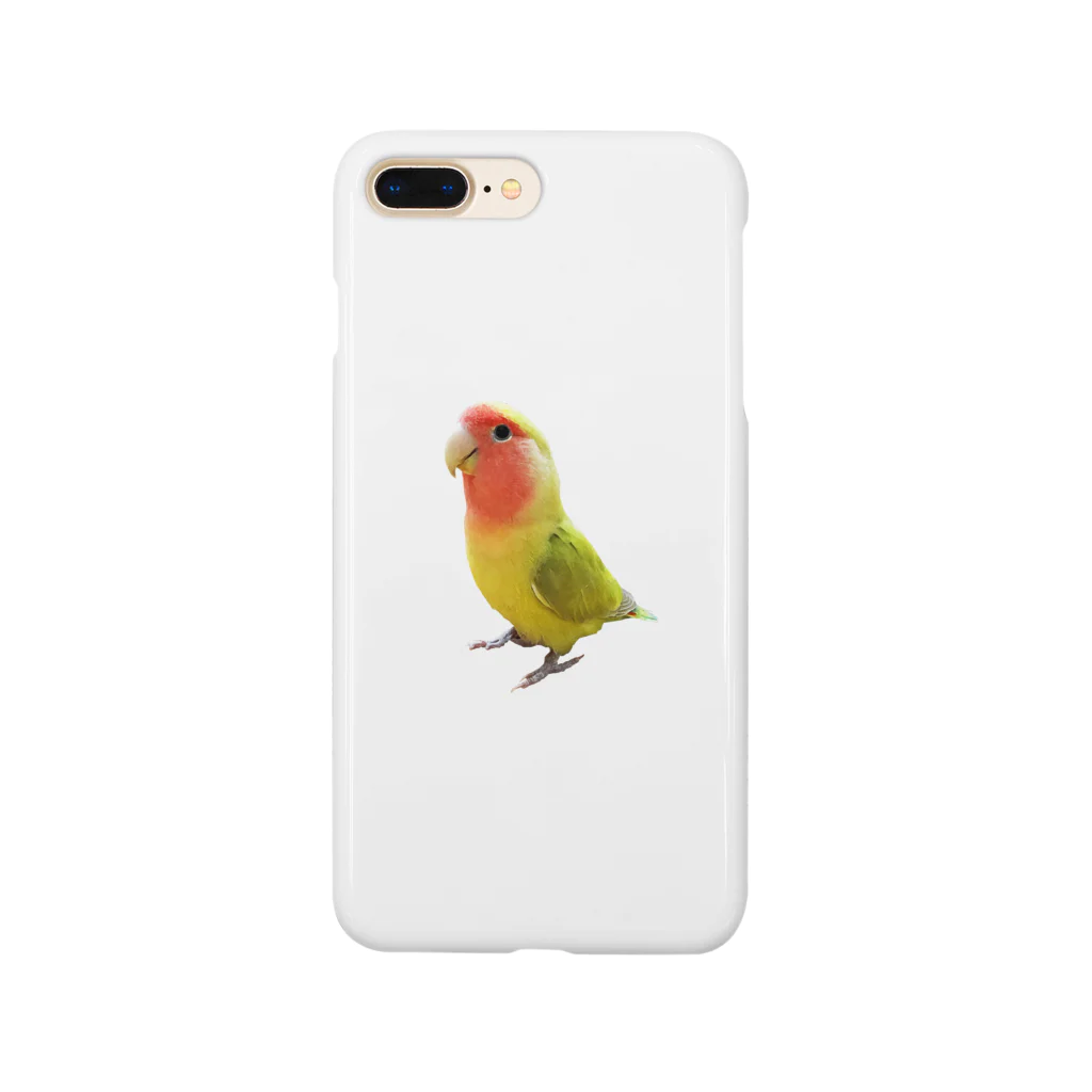 ことりのいえのコザクラインコ スマホケース