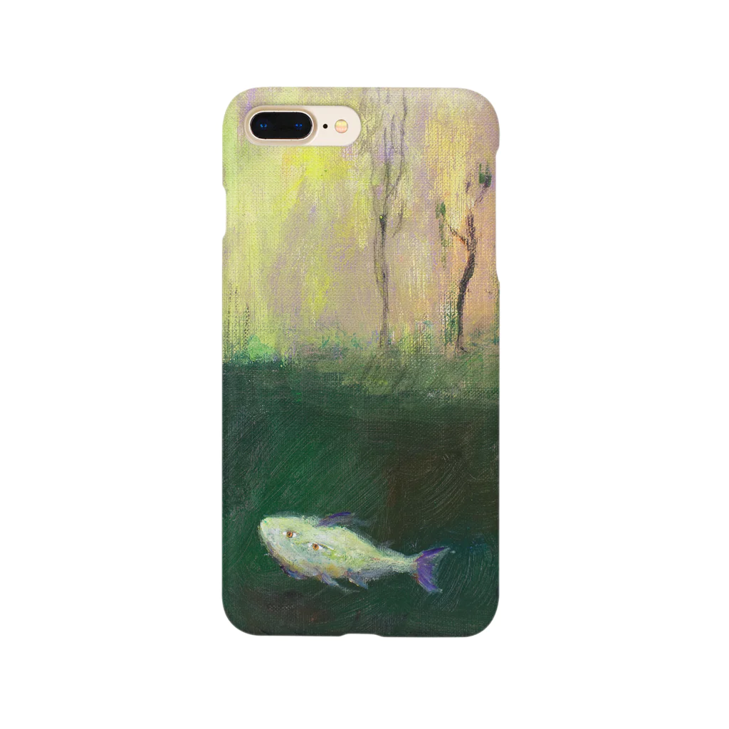 月ノ子の森に恋してのムラナギ／森の魚 Smartphone Case