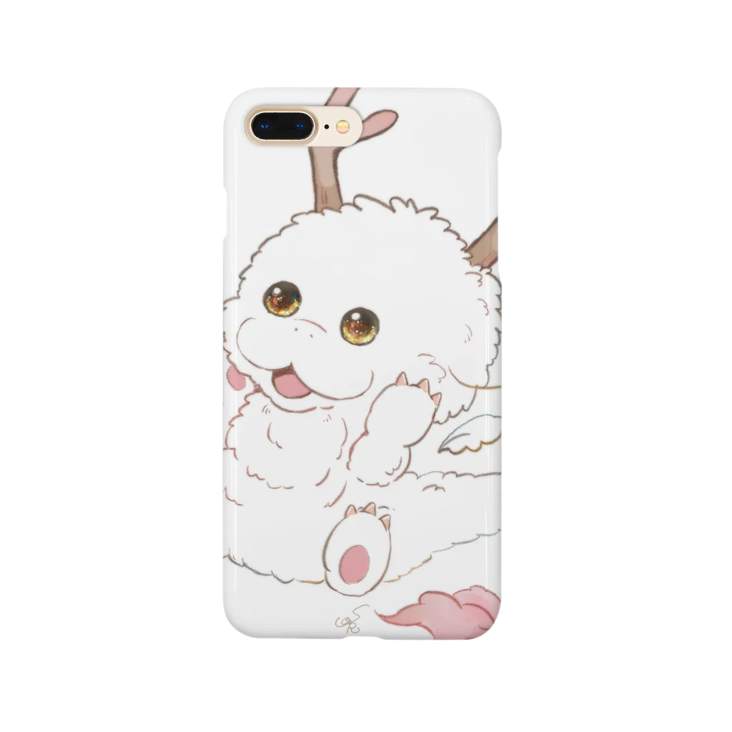 ふわふか商店の幸運を運ぶ♡白龍ちゃん Smartphone Case