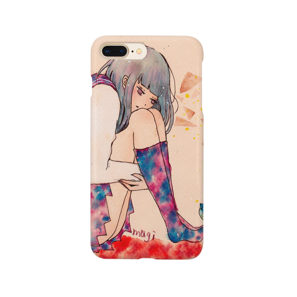 ムギミヨshopのさなぎ Smartphone Case