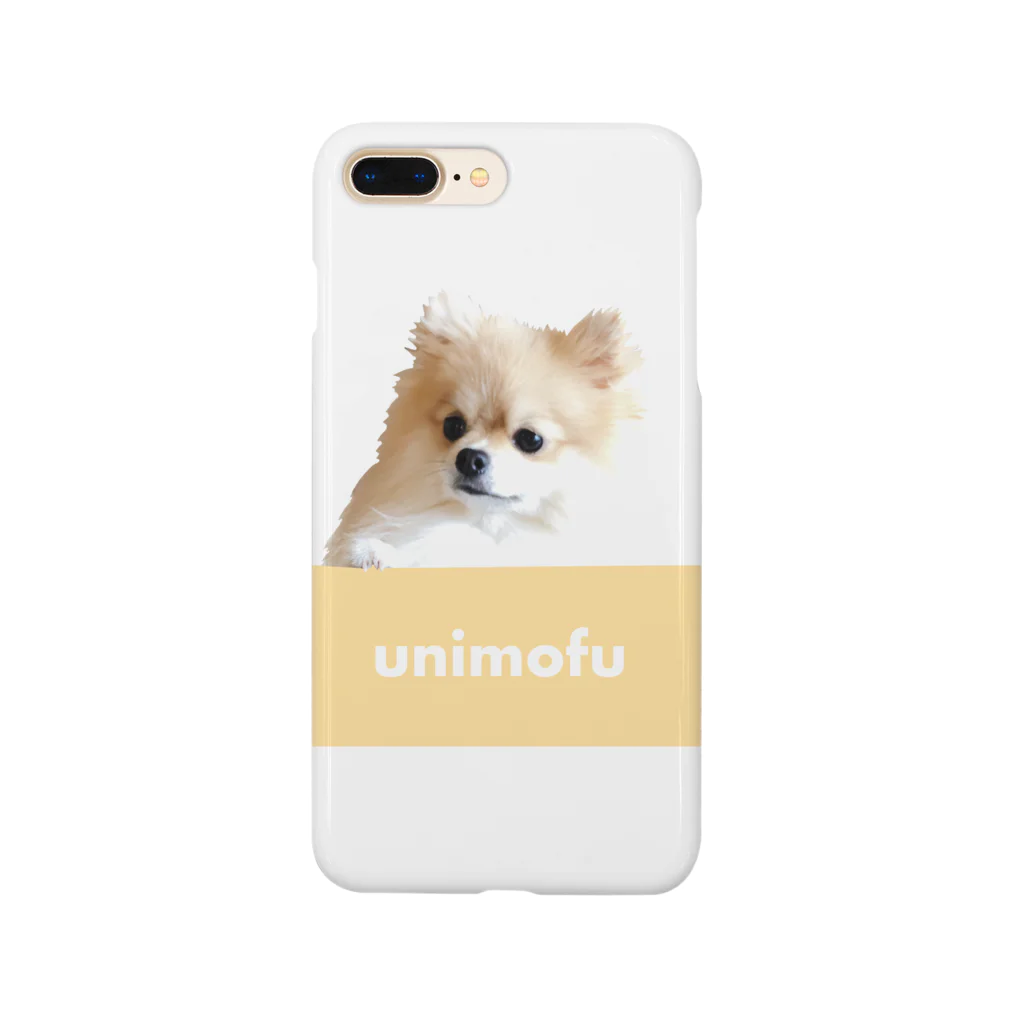 ポメラニアン グッズ unimofu pomeranianのポメラニアン チーズバー unimofu cheese bar スマホケース