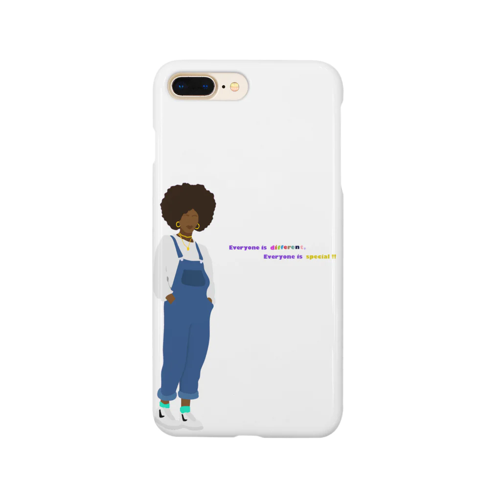 GROOGIE BASEのEveryone is different, everyone is special!! Smartphone Case