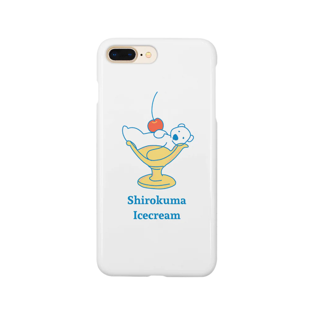 レトロサウナのしろくまアイス Smartphone Case