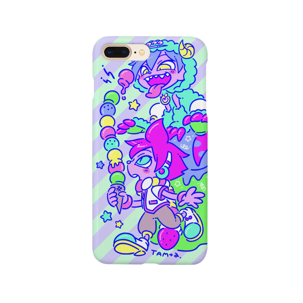 ＴＡＭ＋α◆SUZURIのice cream! Smartphone Case