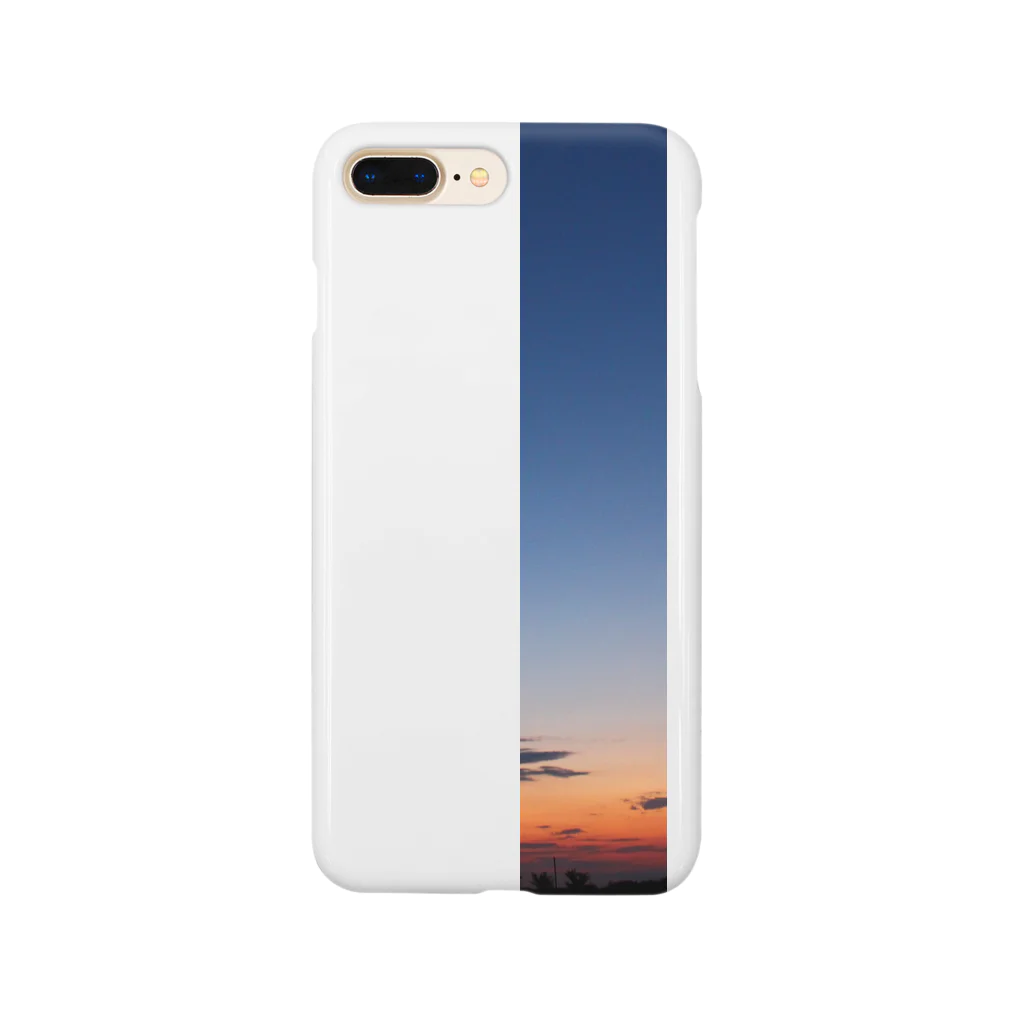 粋夏〜すいか〜の夏、夕焼け Smartphone Case