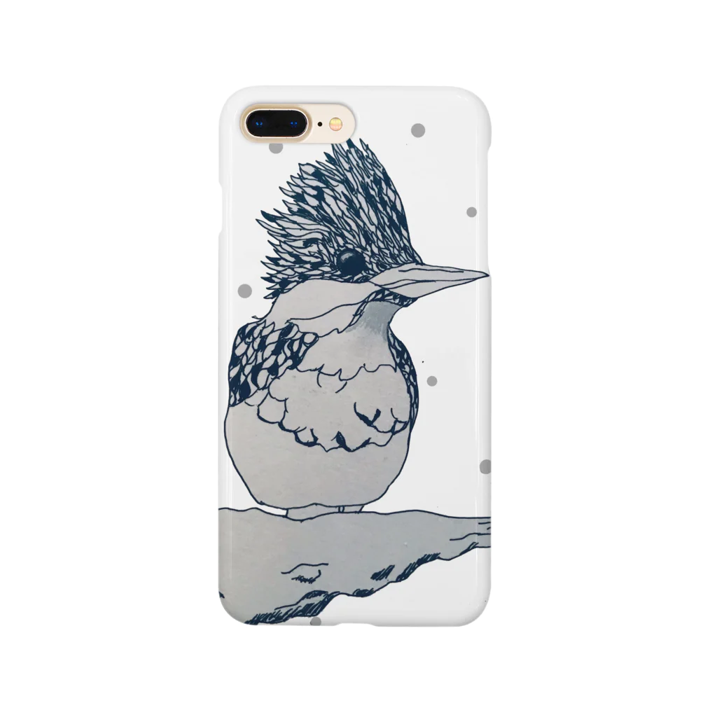 色羽にほへとのヤマセミさん Smartphone Case