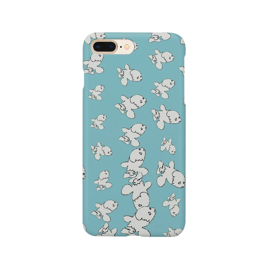 すいそう水族館の泳ぐさかな Smartphone Case