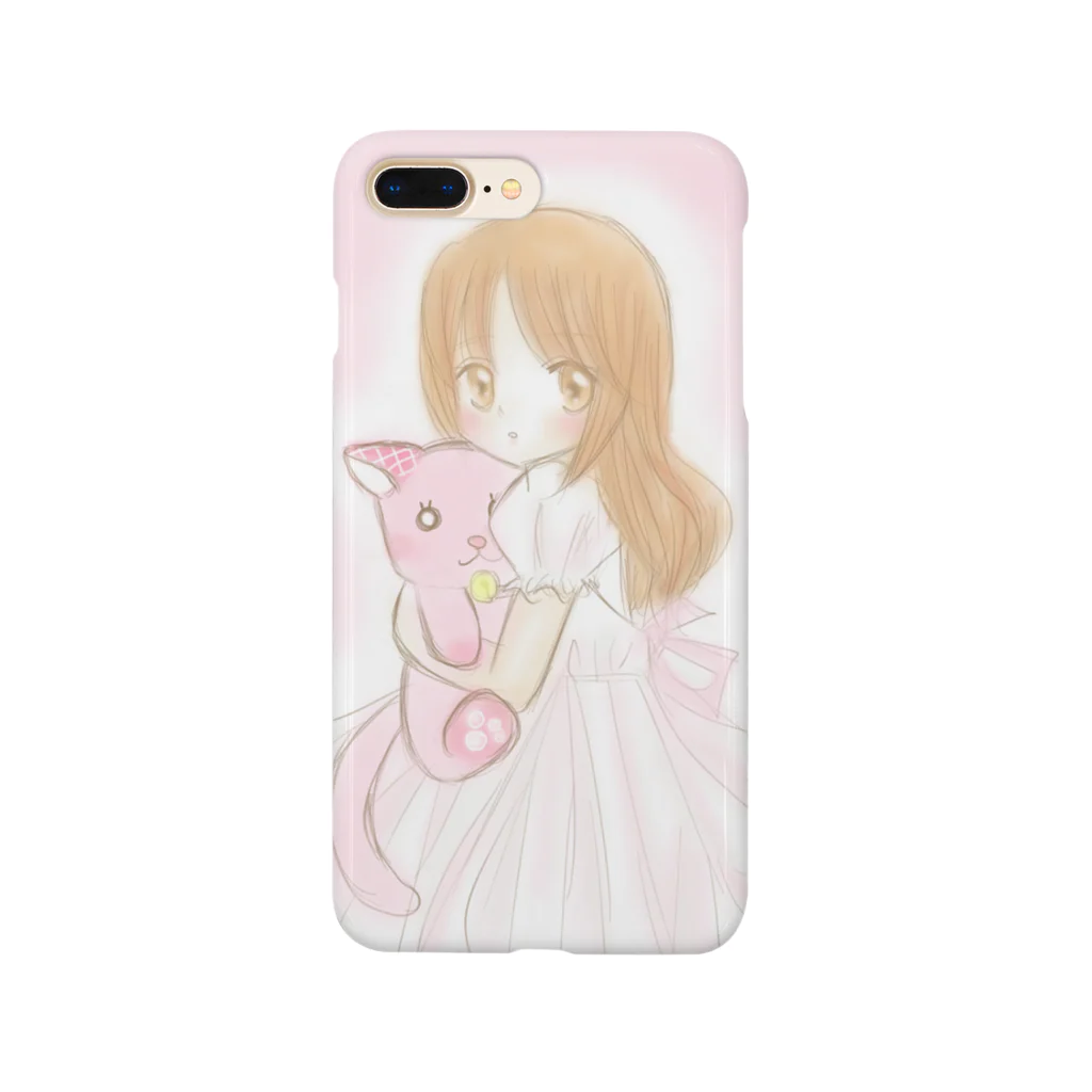 もみかの縫いぐるみ抱っこ女の子 Smartphone Case