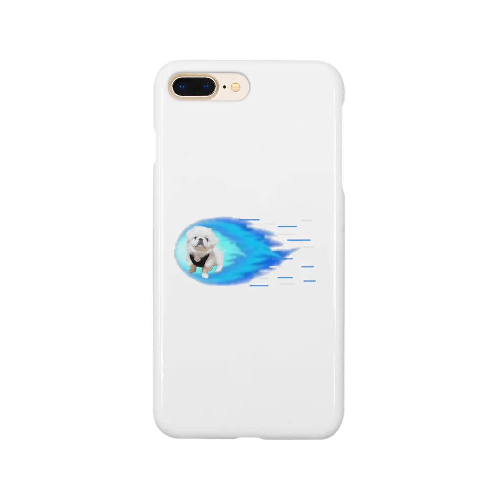 ペキニーズmugiのとんでくペキニーズ Smartphone Case