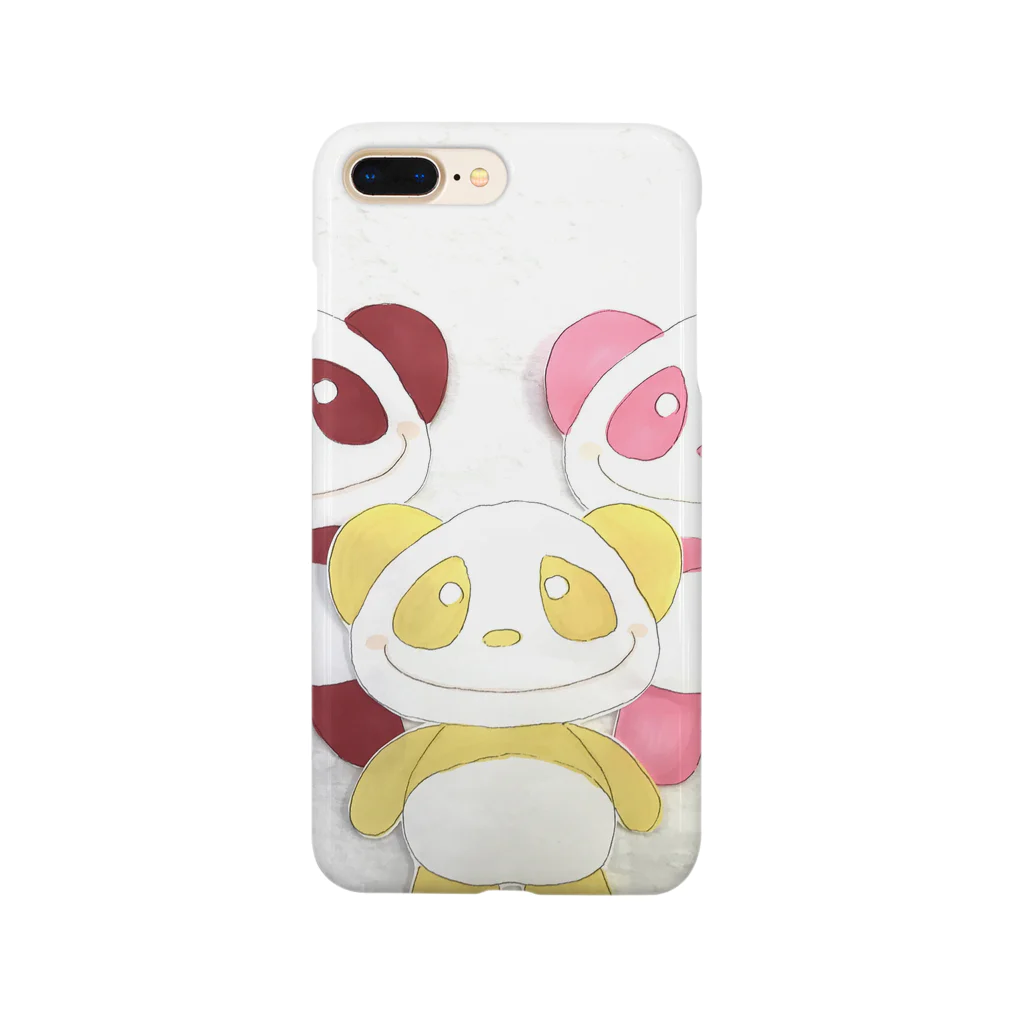 イエローパンダ スマイルのイエローパンダとなかまたち Smartphone Case