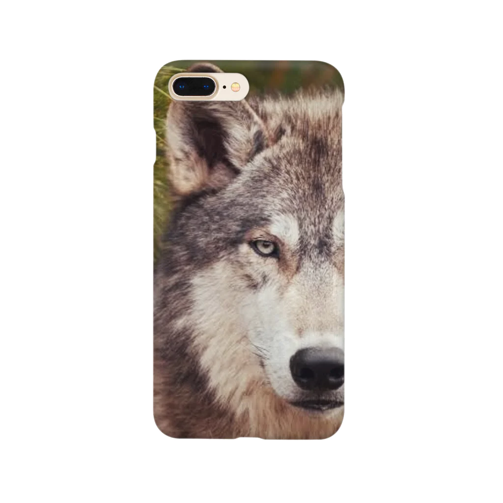 Aki’s design shopの(セール中) Brave wolf スマホケース