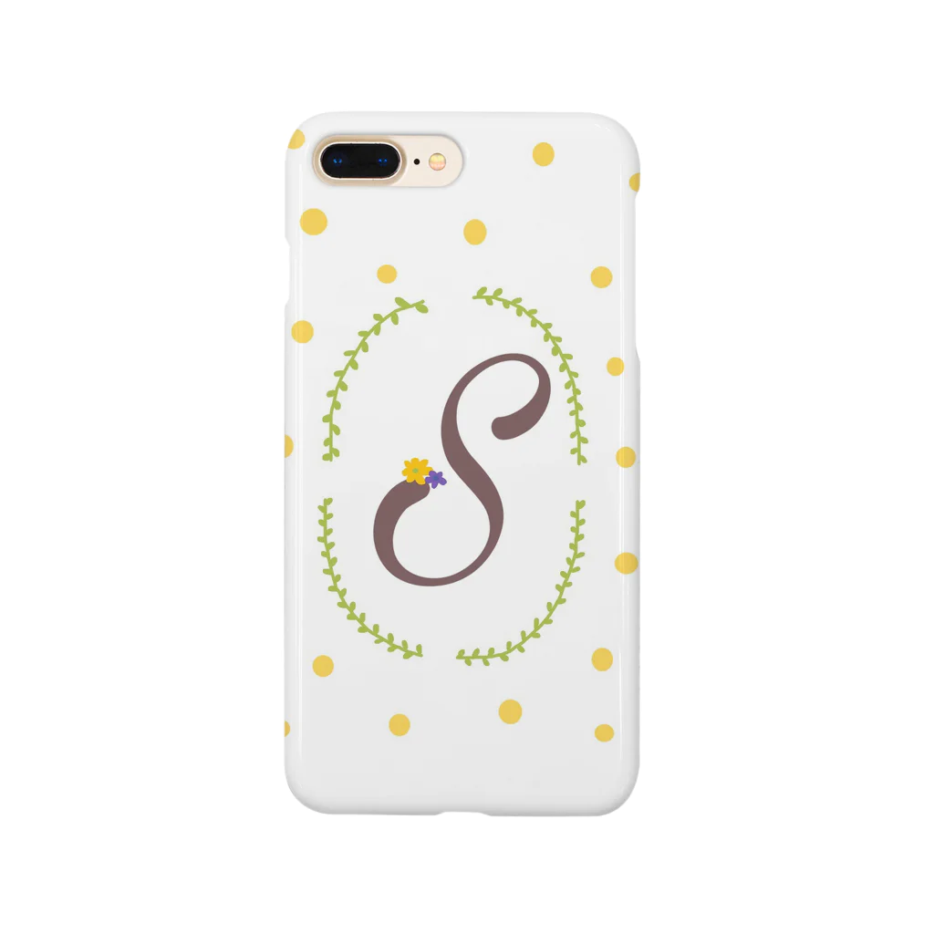 kotokoto*⑅のイニシャルS Smartphone Case