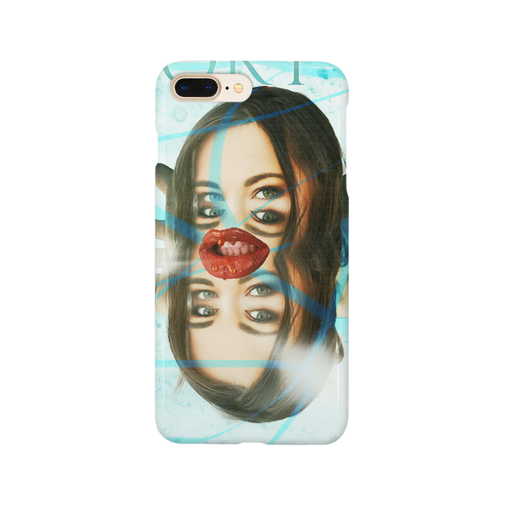 kara+kara collage Shopのストーリー Smartphone Case