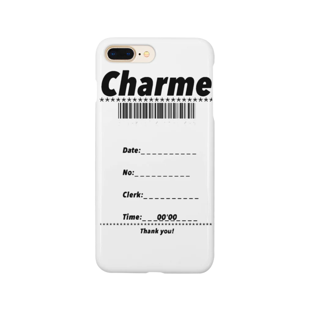 CHARMEのCHARME receipt スマホケース