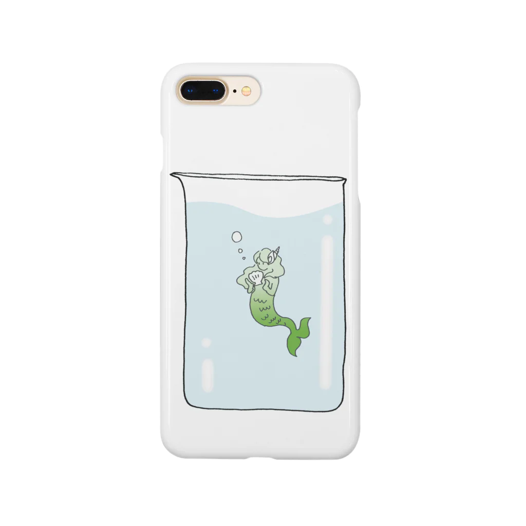 杜の魚のビーカー人魚（貝の子） Smartphone Case