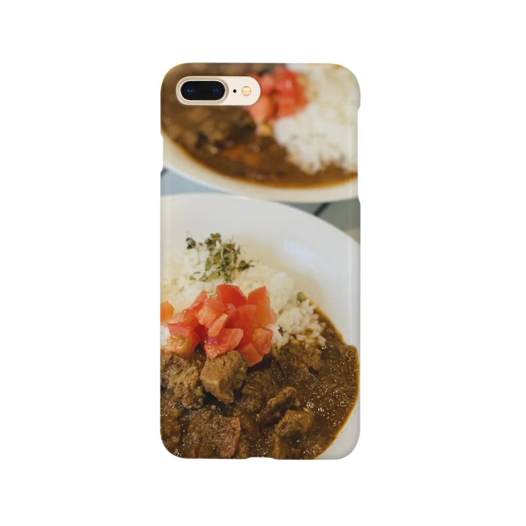 おいしくてまるいの僕のスパイスカレー1 スマホケース