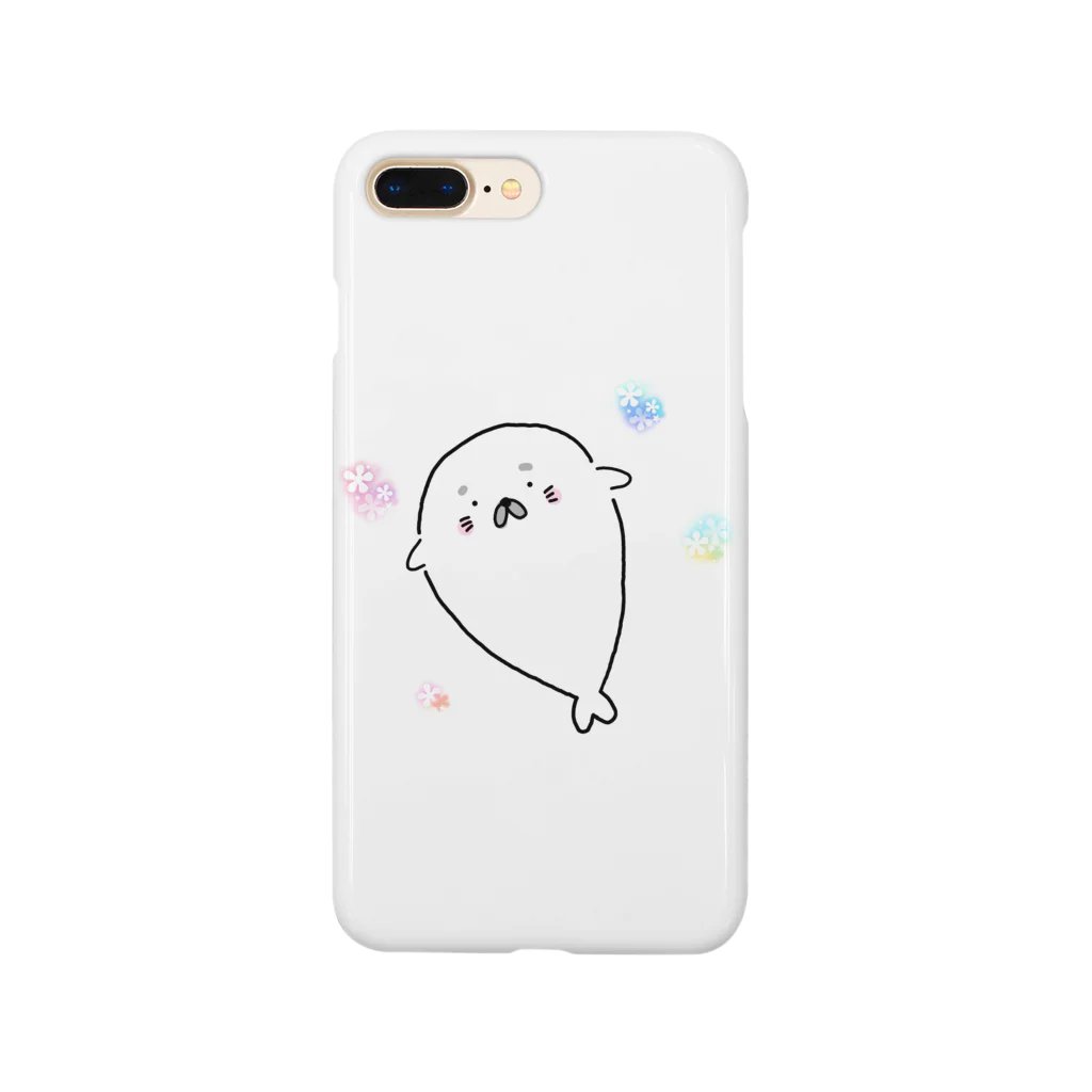 -yukimaruのふわふわアザラシ Smartphone Case