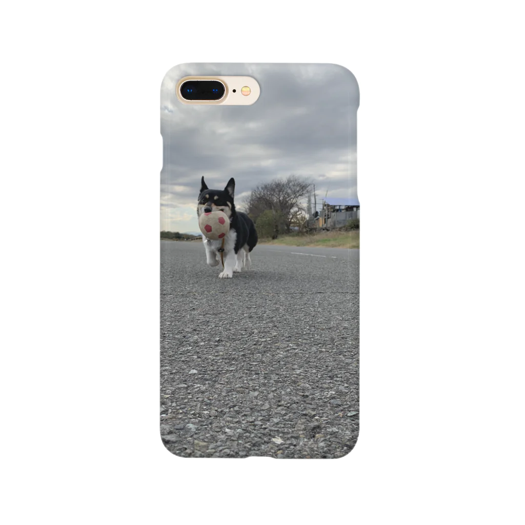 のんべえの猫を集めましたの意気揚々犬 Smartphone Case