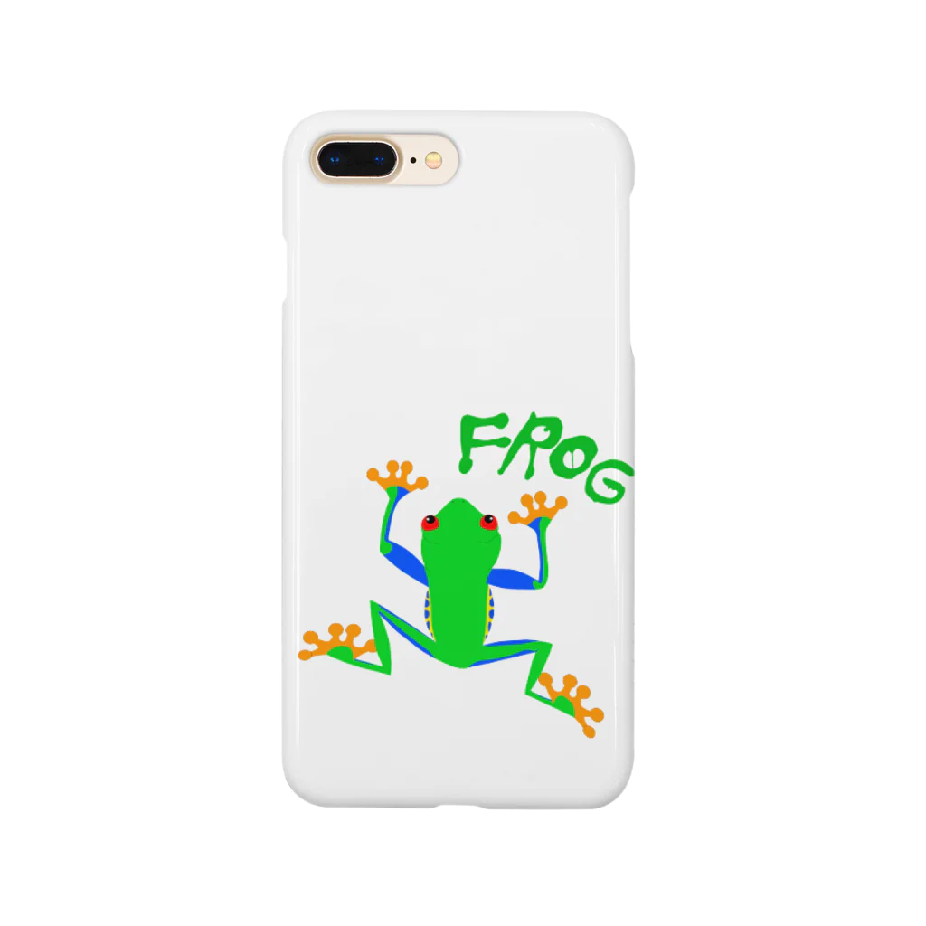 🕷Ame-shop🦇のアカメアマガエル Smartphone Case