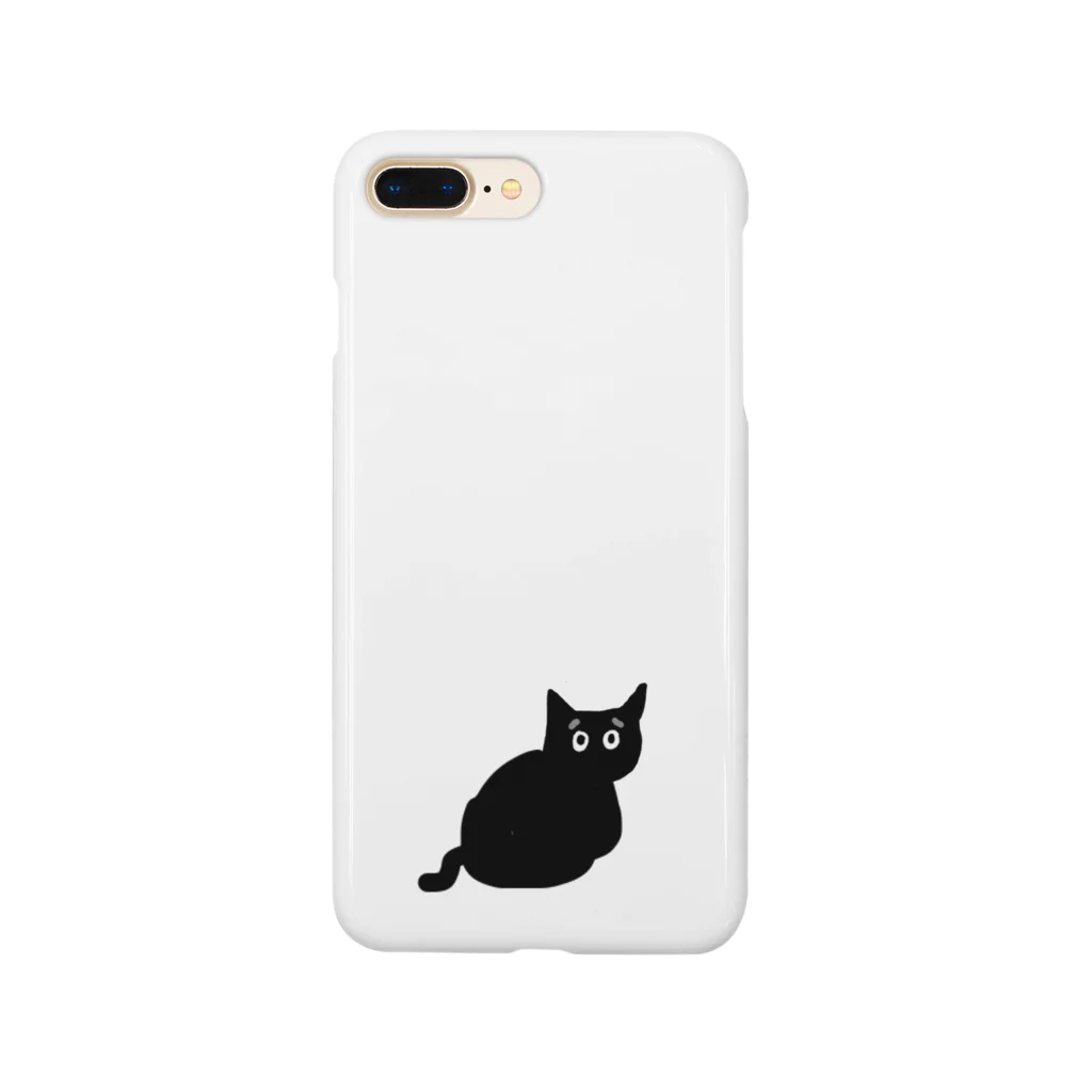 くろぺい舎の折れしっぽのくろぺい Smartphone Case