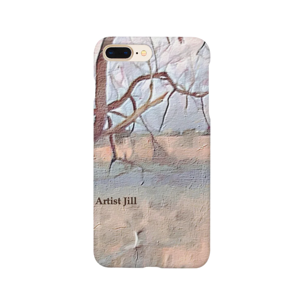 【ホラー専門店】ジルショップの絵画のような風景 Smartphone Case