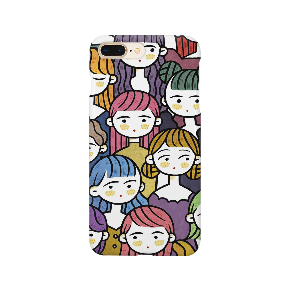 あなんよーこ/イラストレーターのポップガール Smartphone Case