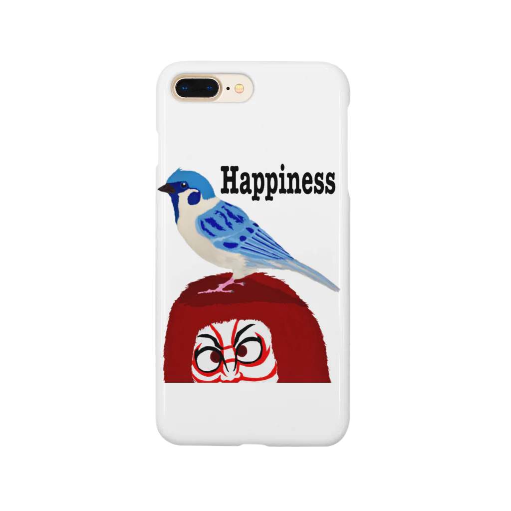 73s(なさすぺしゃる仮)の青い雀 Smartphone Case