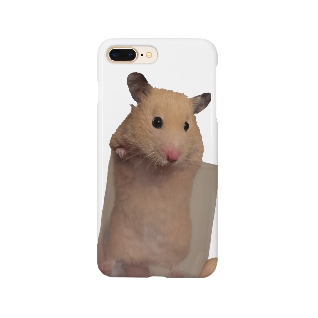 キンクマハムスターin100均綿棒入ってたやつ もちょ Largoamore のスマホケース Iphoneケース 通販 Suzuri スズリ