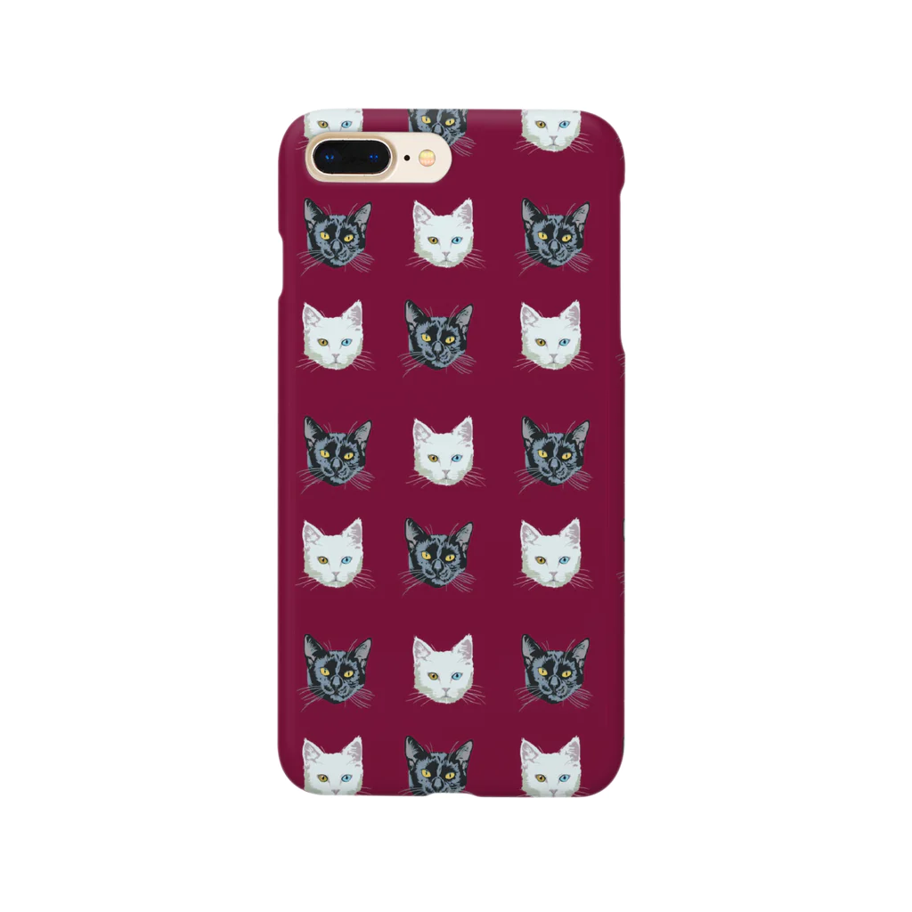 ダラケルヒトの46-96-neko　RED Smartphone Case