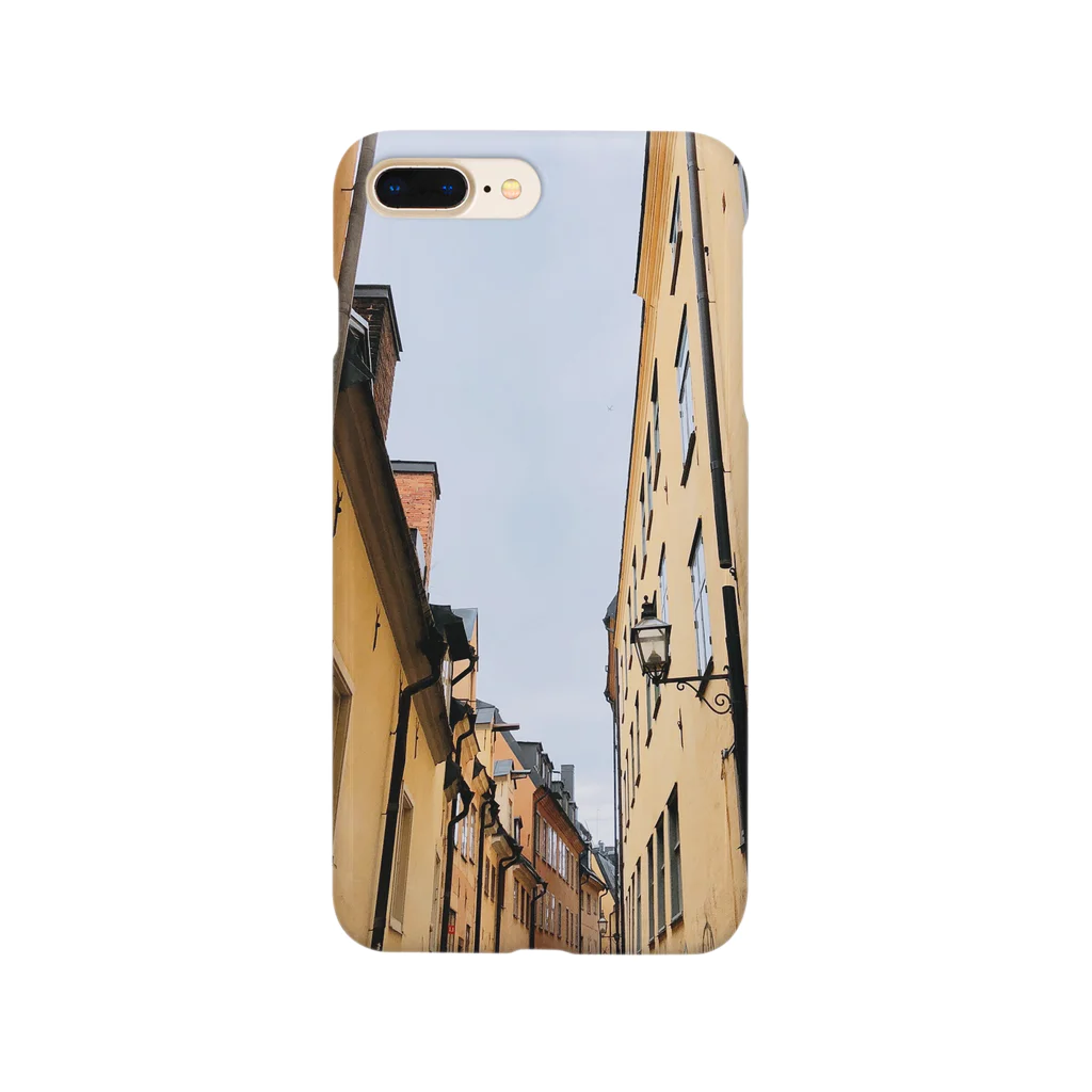 旅すきオタライフのスウェーデン ストックホルム(ガムラスタン)の風景 Smartphone Case