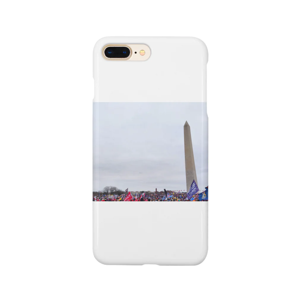 トランプ大統領グッズ　新倉将之の歴史上最大イベントオベリスク Jan 6, 2021 Smartphone Case