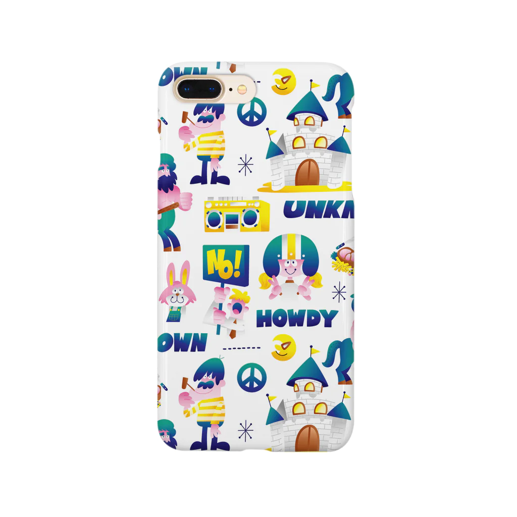 ITOH SUZURI SHOPのUNKNOWN WORLD Smartphone Case