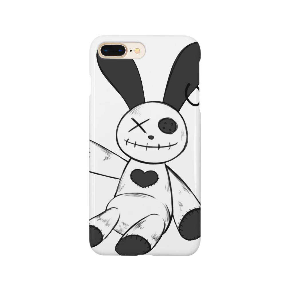 黒兎🖤🐰@声が迷子のラピ Ｖｅｒ．1 Smartphone Case