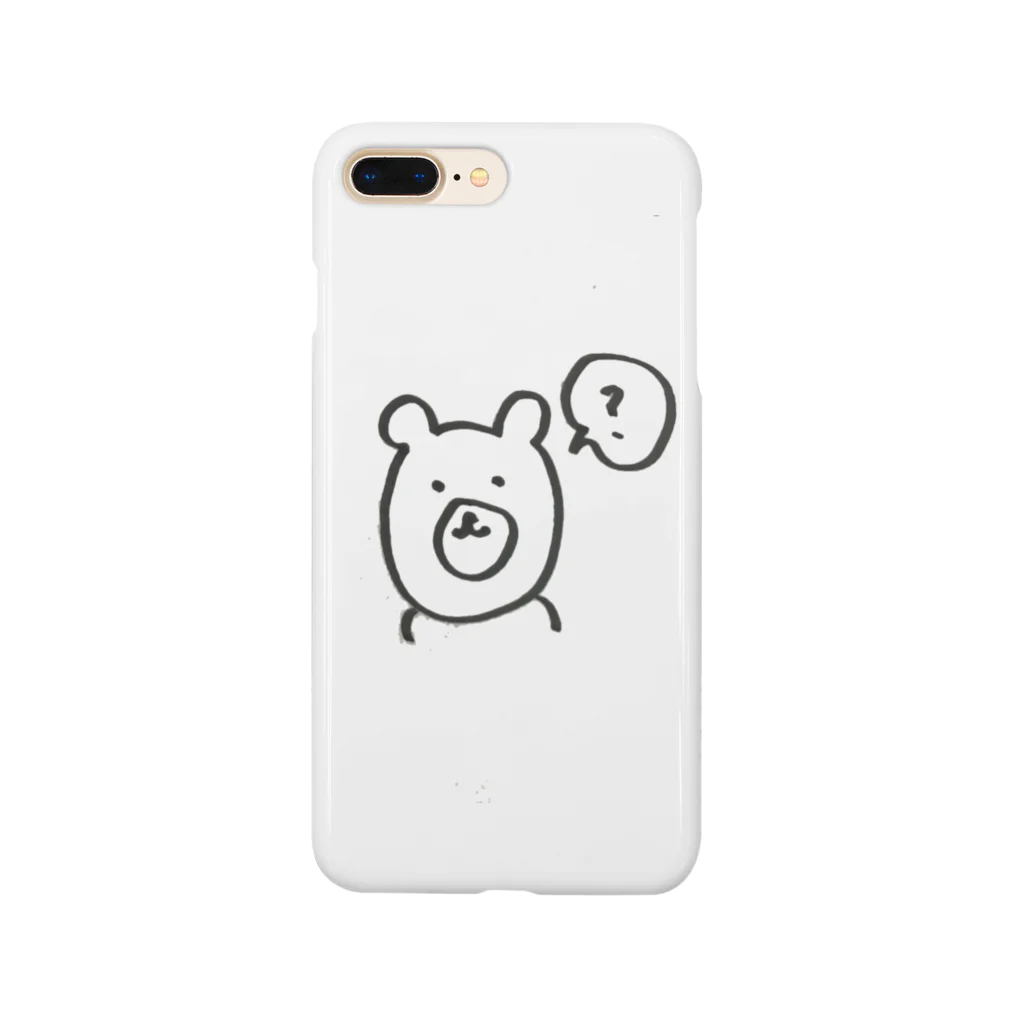 チーム女子の味方のくま Smartphone Case