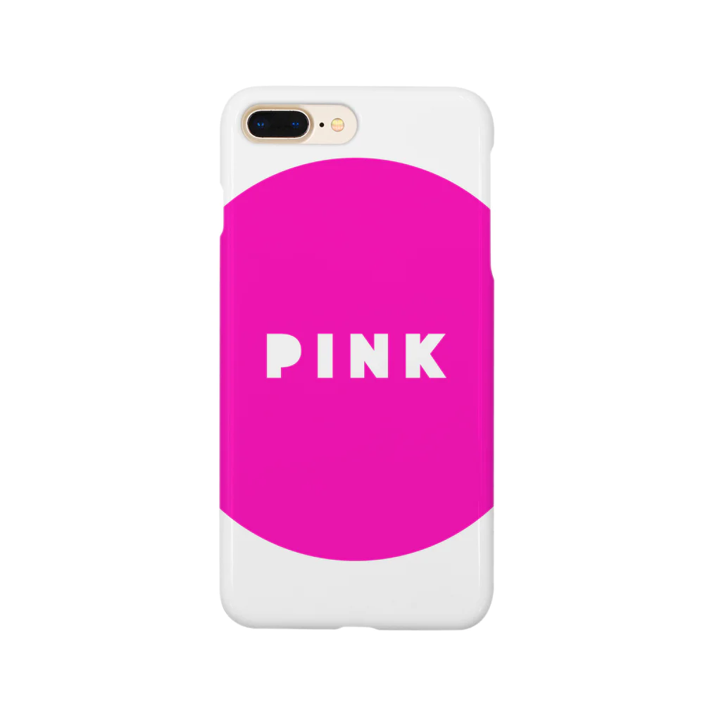 PのCIRCLE PINK. Smartphone Case