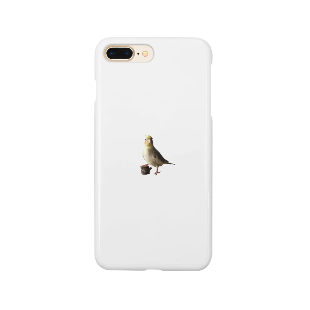 じゅぎのインコショップ Jugi's bird goodsのイケメンなオカメ女子 Smartphone Case