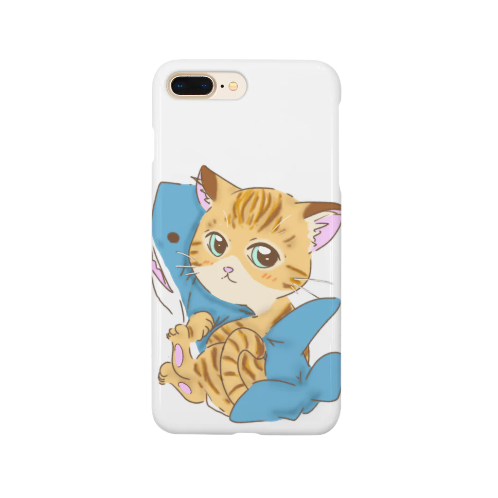 はるる堂のサメ好き猫さん Smartphone Case