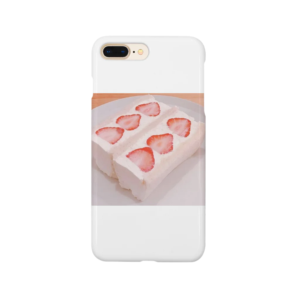 癒しショップのショートケーキ Smartphone Case