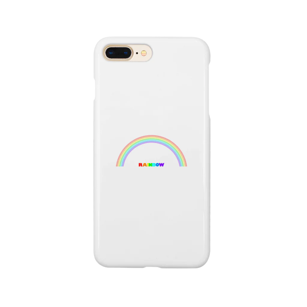 小太郎ストアのRAINBOW（淡色） Smartphone Case