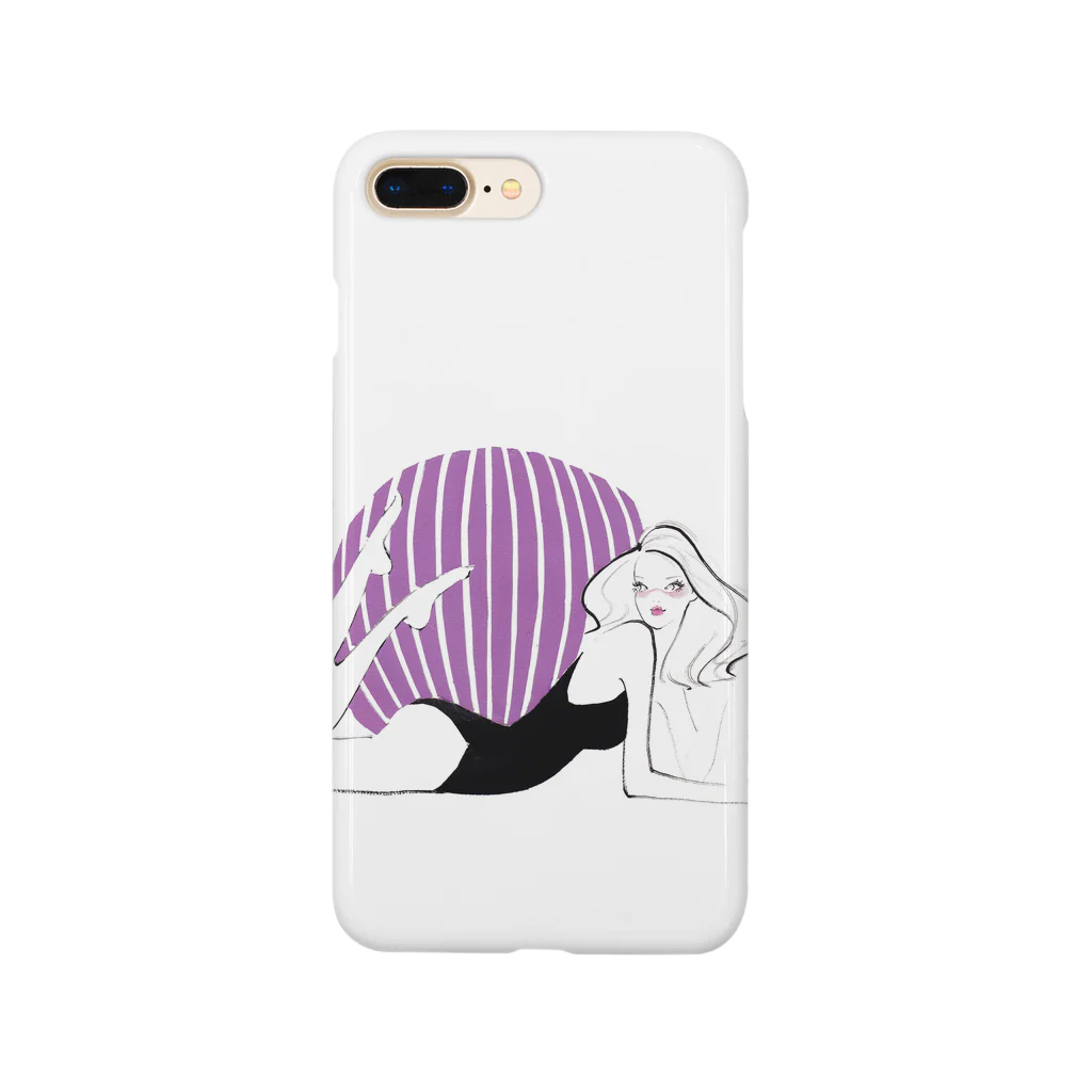 Jojo Yan | A Fashion Illustratorのバランスボール Smartphone Case