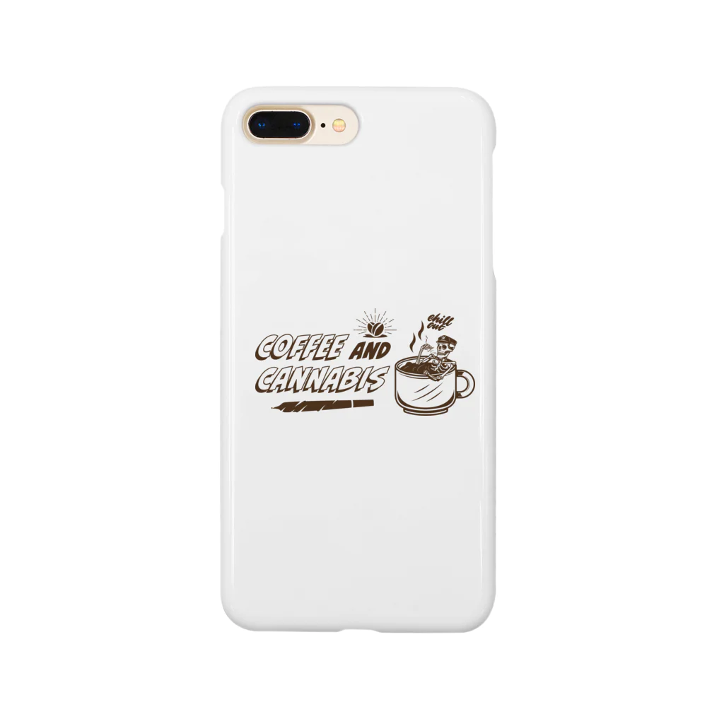 420 MUSIC FACTORYのCoffee＆Cannabis（コーヒーと大麻）　#2 Smartphone Case