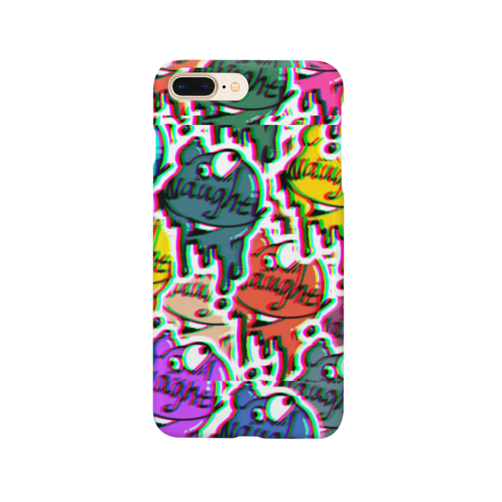 のーてぃ。のNaughty ロゴ わちゃわちゃ Smartphone Case